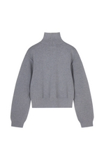 Sweater / JNBY Cotton Short Cardigan with Dual-Zip