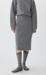 Skirt / JNBY Stretch Polyester Midi Skirt