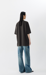 T-shirt / JNBY Blossom Silhouette Loose-Fit Cotton T-Shirt