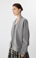 Sweater / JNBY Oversized Paper Yarn Knit Cardigan