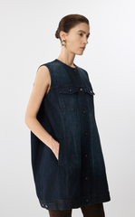 Dress / JNBY Sleeveless Denim Dress
