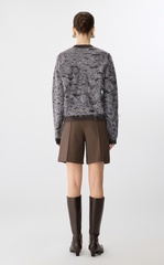 Sweater / JNBY Textured Open-Front Cardigan