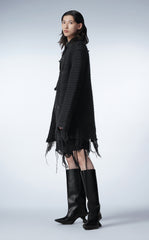 Sweater / JNBY Relaxed V-neck Alpaca-blend Wool Cardigan