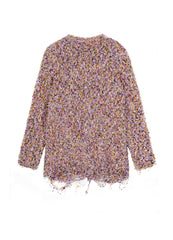 Sweater / JNBY Relaxed V-neck Alpaca-blend Wool Cardigan