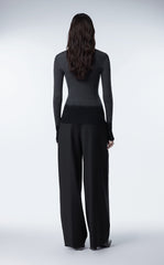 Sweater / JNBY High-neck Wool-blend Cashmere Pullover Sweater