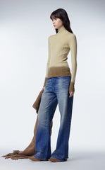 Sweater / JNBY High-neck Wool-blend Cashmere Pullover Sweater