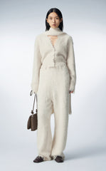 Sweater / JNBY Cropped V-neck Cardigan