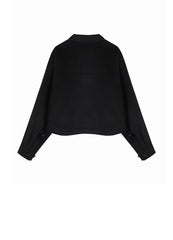 Coat / JNBY Wool-blend Cashmere Cropped Jacket