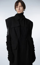 قماش / JNBY طول الركبة جوف الكوبية