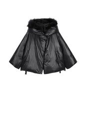 Coat / JNBY Nylon Hooded Down Coat