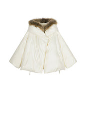 Coat / JNBY Nylon Hooded Down Coat