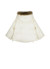 Coat / JNBY Nylon Hooded Down Coat