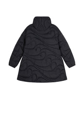 Coat / JNBY Mid-length Hooded Nylon Down Coat