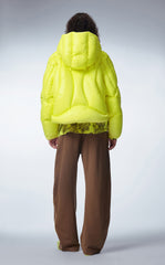 Coat / JNBY Hooded Down Coat in Curved Hem