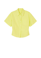 Shirt / JNBY Slim Fit Short Sleeve Shirt (100% Cotton)