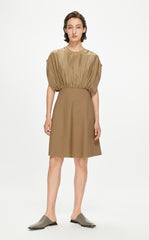 Dresses / JNBY Solid A-Line Sleeveless Dress