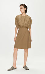 Dresses / JNBY Solid A-Line Sleeveless Dress