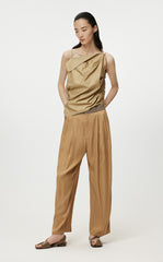 Vest / JNBY Pleated Sleeveless Irregular Suspenders£¨100% cotton£©