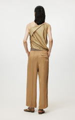 Vest / JNBY Pleated Sleeveless Irregular Suspenders£¨100% cotton£©