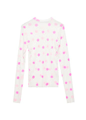 T-shirt / JNBY Polka dot Slim Fit T-shirt