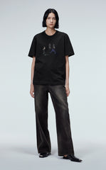 T-shirt / JNBY Funny Illustration Printed Round Neck T-shirt