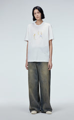 T-shirt / JNBY Funny Illustration Printed Round Neck T-shirt