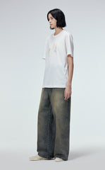 T-shirt / JNBY Funny Illustration Printed Round Neck T-shirt