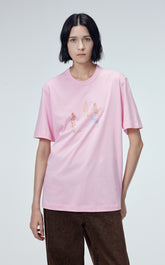 T-shirt / JNBY Funny Illustration Printed Round Neck T-shirt