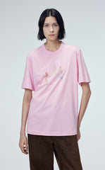 T-shirt / JNBY Funny Illustration Printed Round Neck T-shirt