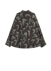 Shirt / JNBY Windblown Rabbit Cotton Oversize Print Shirt(100% cotton)