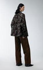 Shirt / JNBY Windblown Rabbit Cotton Oversize Print Shirt(100% cotton)