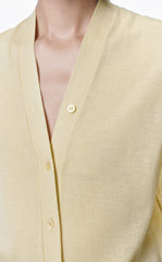 Sweater/JNBY Merino Wool Slim Fit V-Neck Knitted Sweater