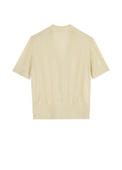 Sweater/JNBY Merino Wool Slim Fit V-Neck Knitted Sweater