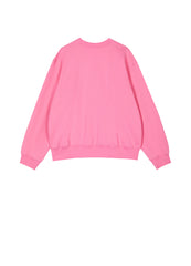 Sweatshirt / JNBY Fun Smile Pattern Loose Fit Round Neck Pullover Sweatshirt(100% cotton)