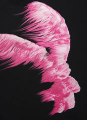 Sweatshirt / JNBY Windblown Rabbit Pattern Loose Fit Round Neck Long Sleeve Sweatshirt