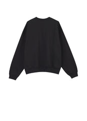 Sweatshirt / JNBY Windblown Rabbit Pattern Loose Fit Round Neck Long Sleeve Sweatshirt