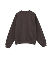 Sweatshirt / JNBY Windblown Rabbit Pattern Loose Fit Round Neck Long Sleeve Sweatshirt