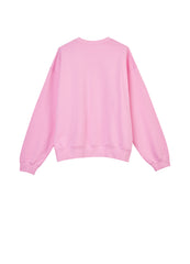 Sweatshirt / JNBY Windblown Rabbit Pattern Loose Fit Round Neck Long Sleeve Sweatshirt