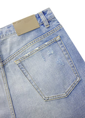 Pants / JNBY Cool Casual Washed Wide-leg Jeans(100% cotton)