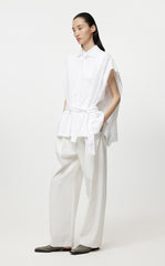 Pants / JNBY All-match Classic High-waist Straight-leg Loose Fit Pants