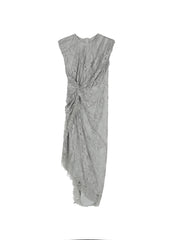 Dress / JNBY Slim Fit Short-sleeve Lace Dress