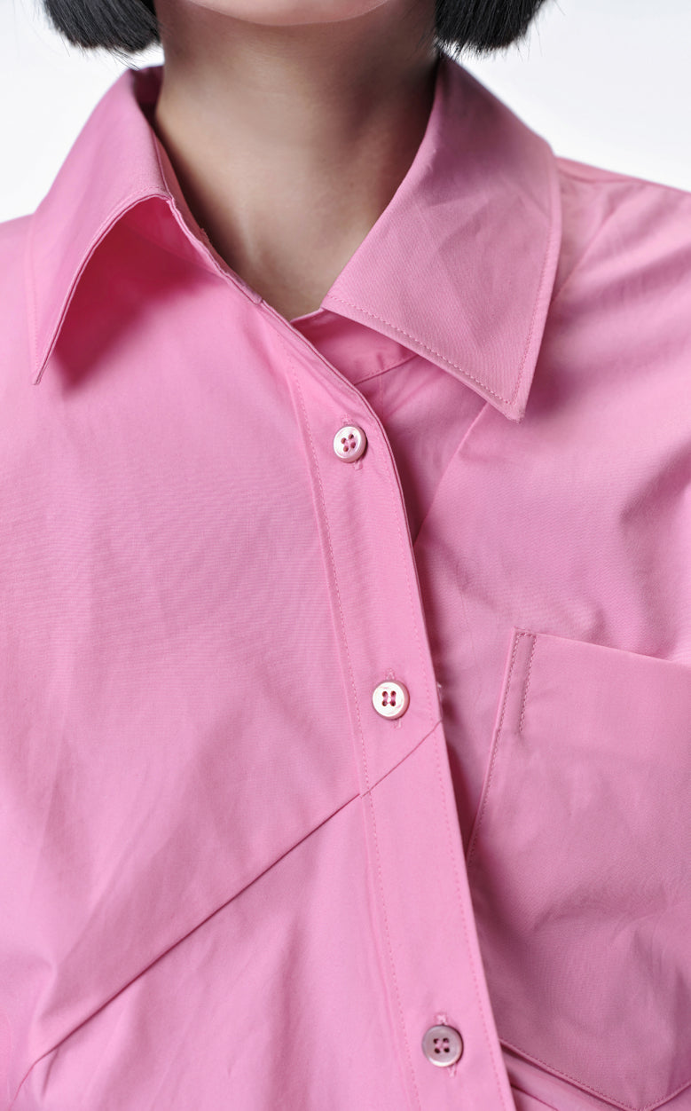 Shirt / JNBY Cotton Loose Long-sleeved Shirt(100% cotton)