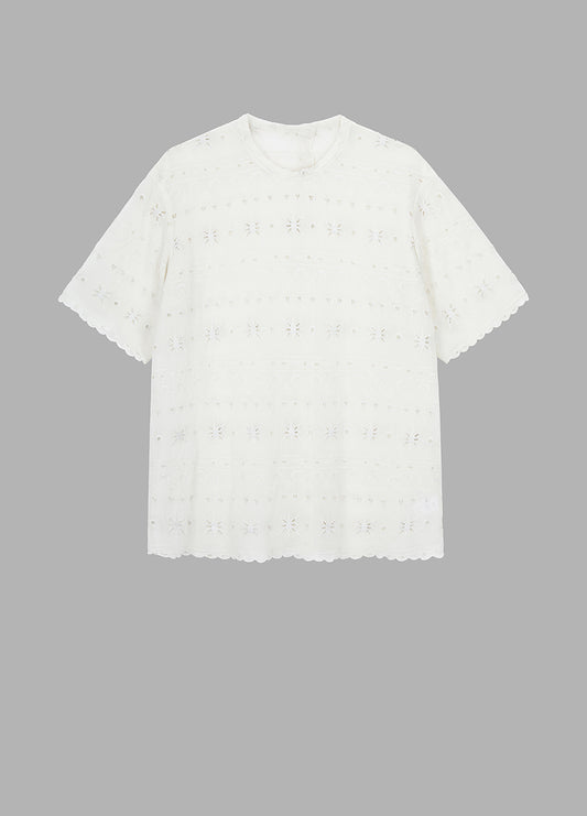 T-shirt / JNBY Silk Solid T-shirt(100% silk)