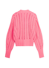 Sweater / JNBY V-Neck Wool Cropped Sweater