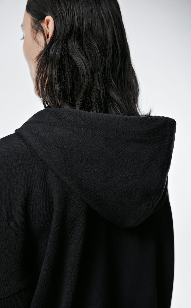 Sweatershirt / JNBY Playful Three-Dimensional Bow-Knot Hooded Loose Fit Sweatershirt