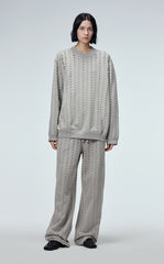 Sweatshirt / JNBY Cotton Cut Design Sweatshirt