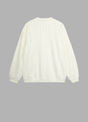 Sweatshirt / JNBY Cotton Cut Design Sweatshirt