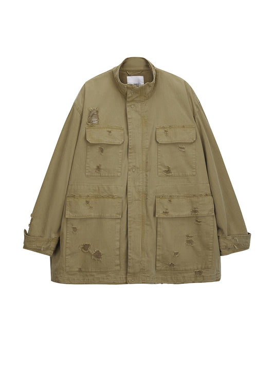 Coat / JNBY Cotton Trench Coat