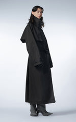 Coat / JNBY Solid Long Trench Coat