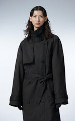 Coat / JNBY Solid Long Trench Coat